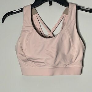LULULEMON Women’s Free To Be Longline Pink Bra Size 4